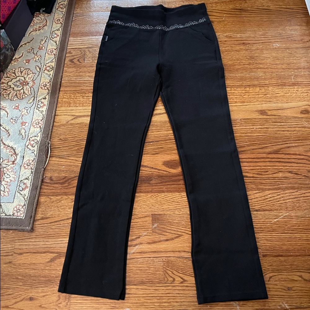 Black slakes (work pants)